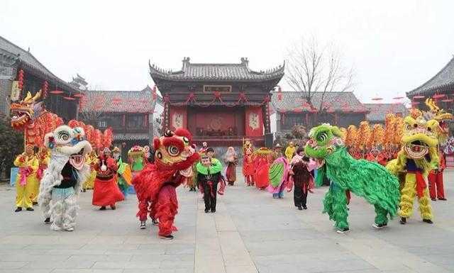 2020龙园祈福庙会：梦回大秦，始皇祭天，临沂龙园古城过大年