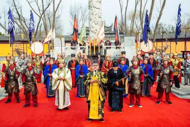 2020龙园祈福庙会：梦回大秦，始皇祭天，临沂龙园古城过大年